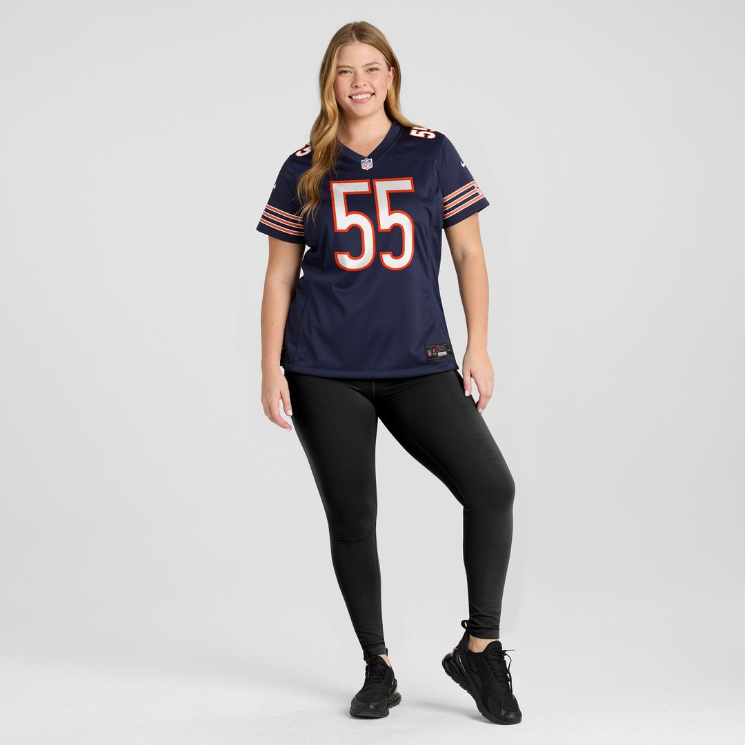 Lance Briggs Chicago Bears Women's Game Retired Player Jersey - Navy