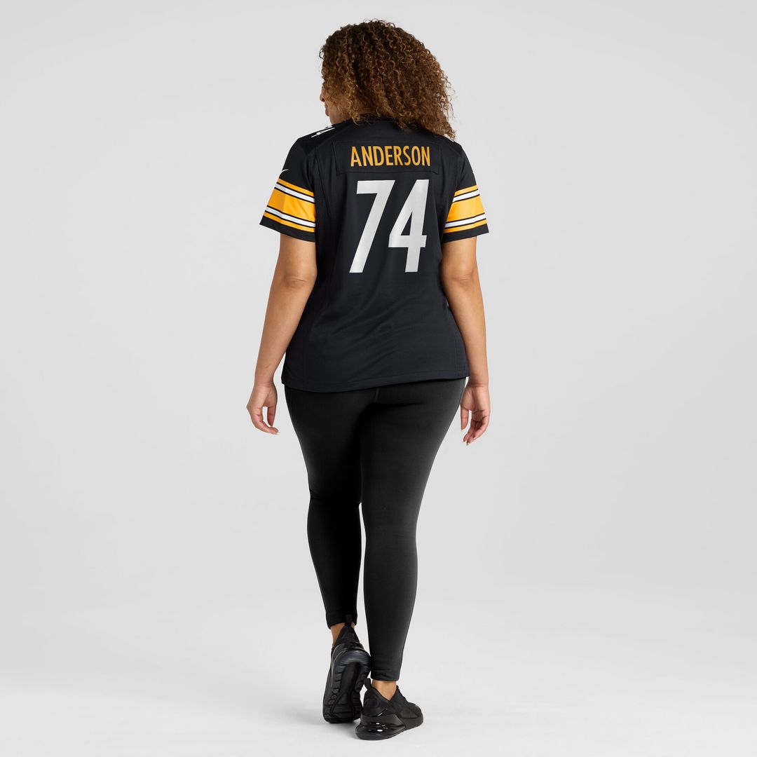 Spencer Anderson Pittsburgh Steelers Women's Game Jersey - Black