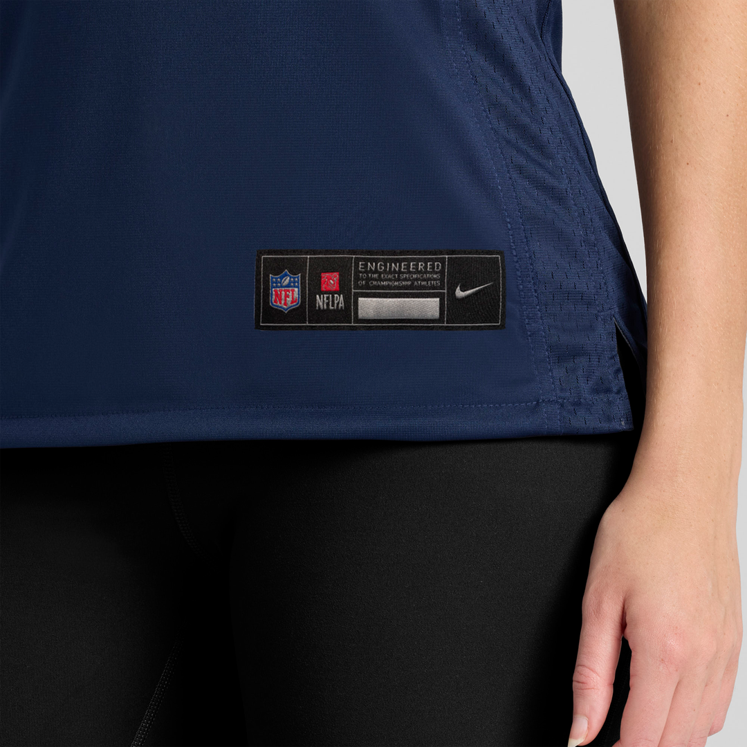Romeo Doubs New England Patriots Women's Game Jersey - Navy