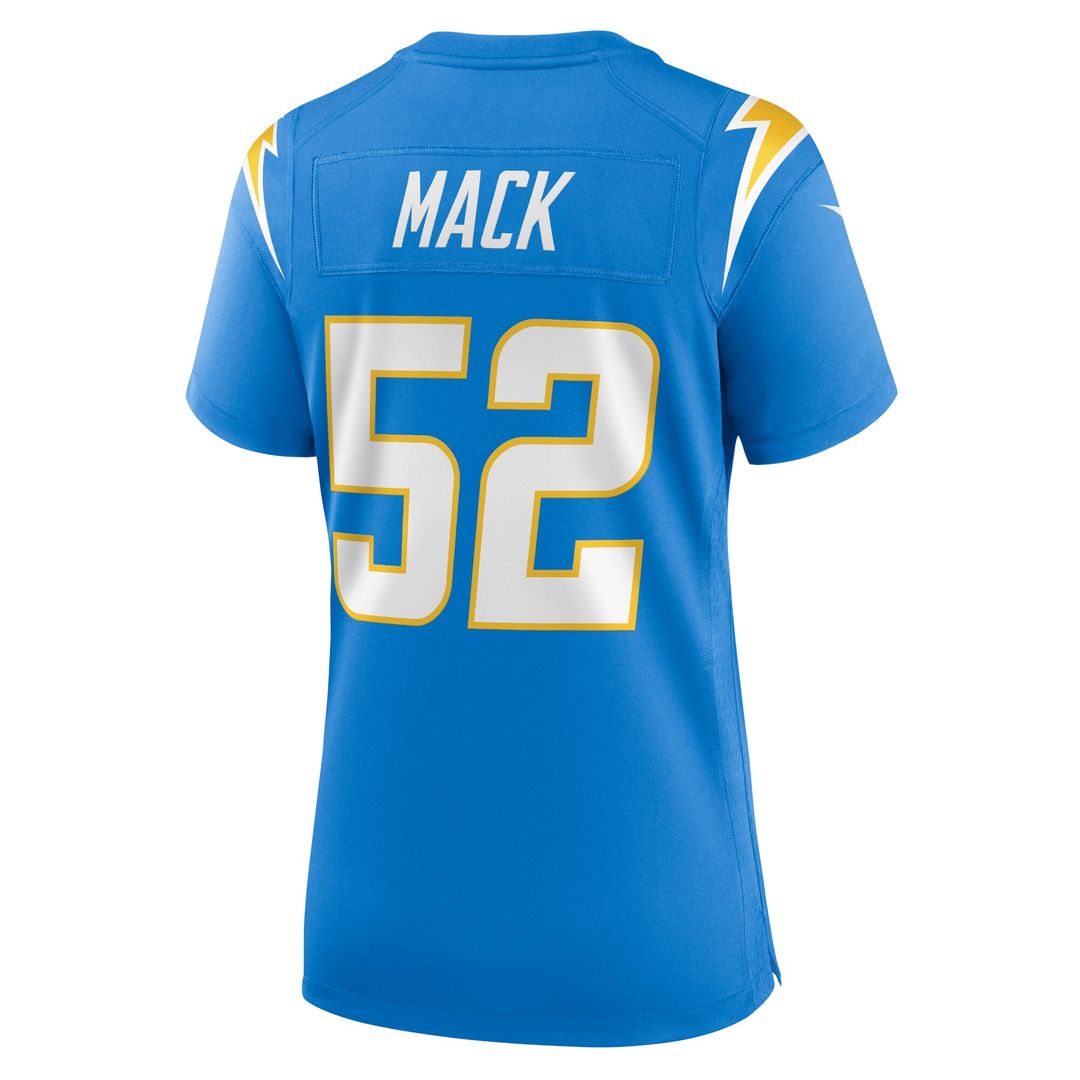 Khalil Mack Los Angeles Chargers Women's Player Jersey - Powder Blue