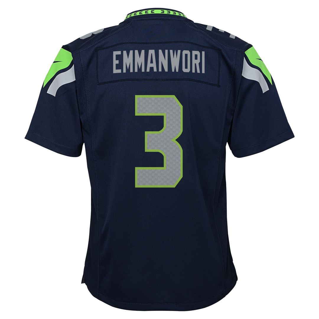 Nick Emmanwori Seattle Seahawks Youth Game Jersey - College Navy