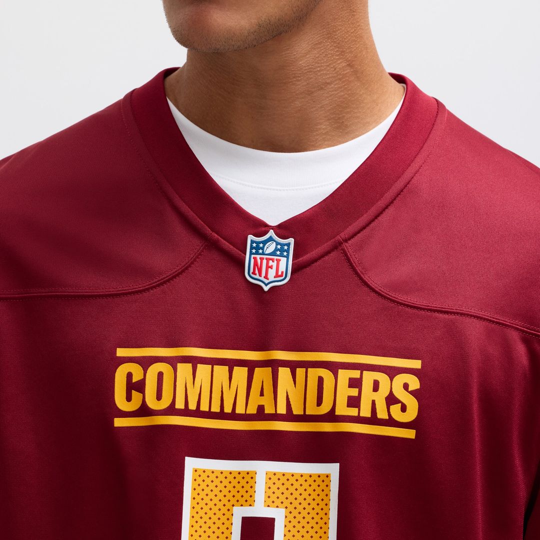 Jayden Daniels Washington Commanders Player Game Jersey - White