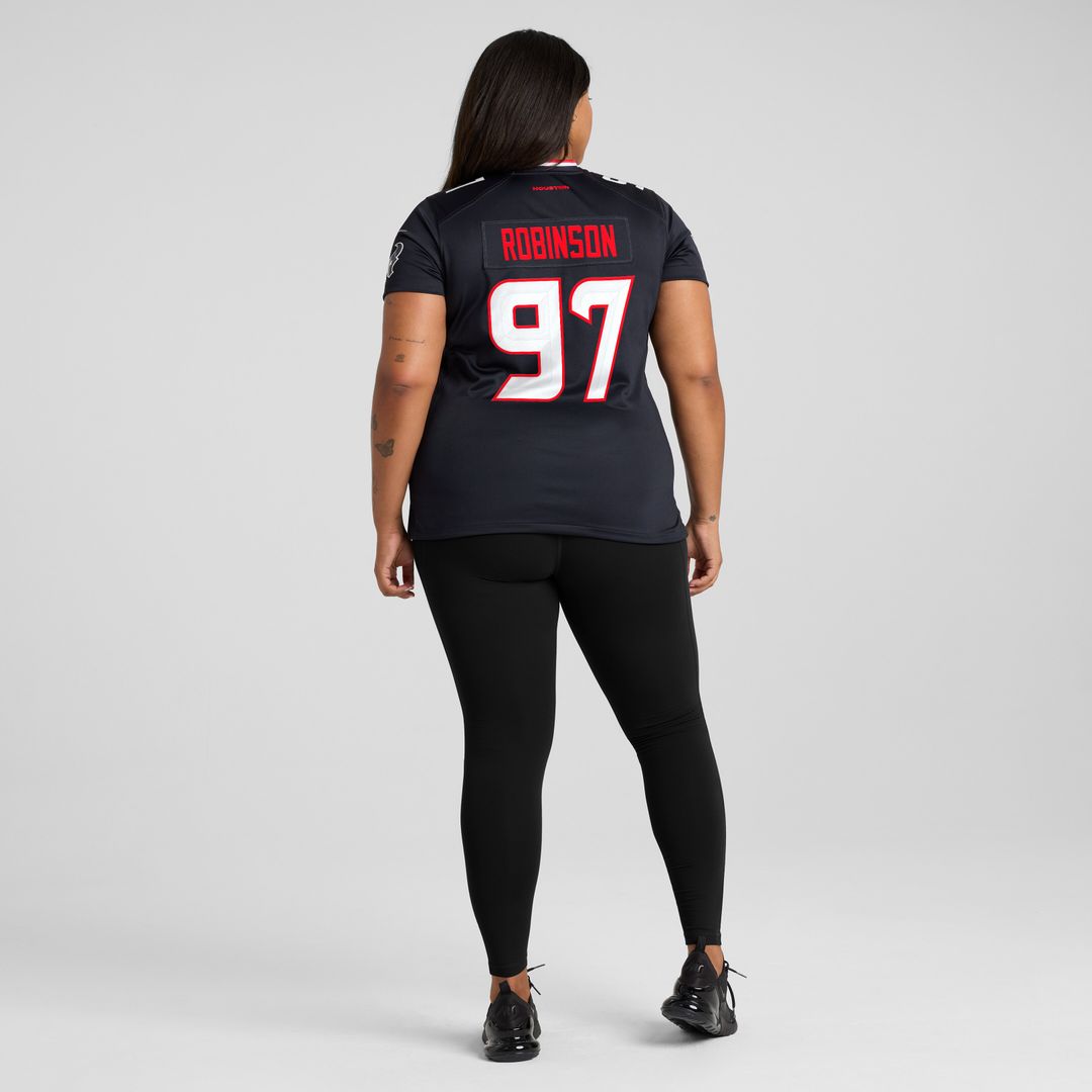 Dominique Robinson Houston Texans Women's Team Game Jersey - Navy
