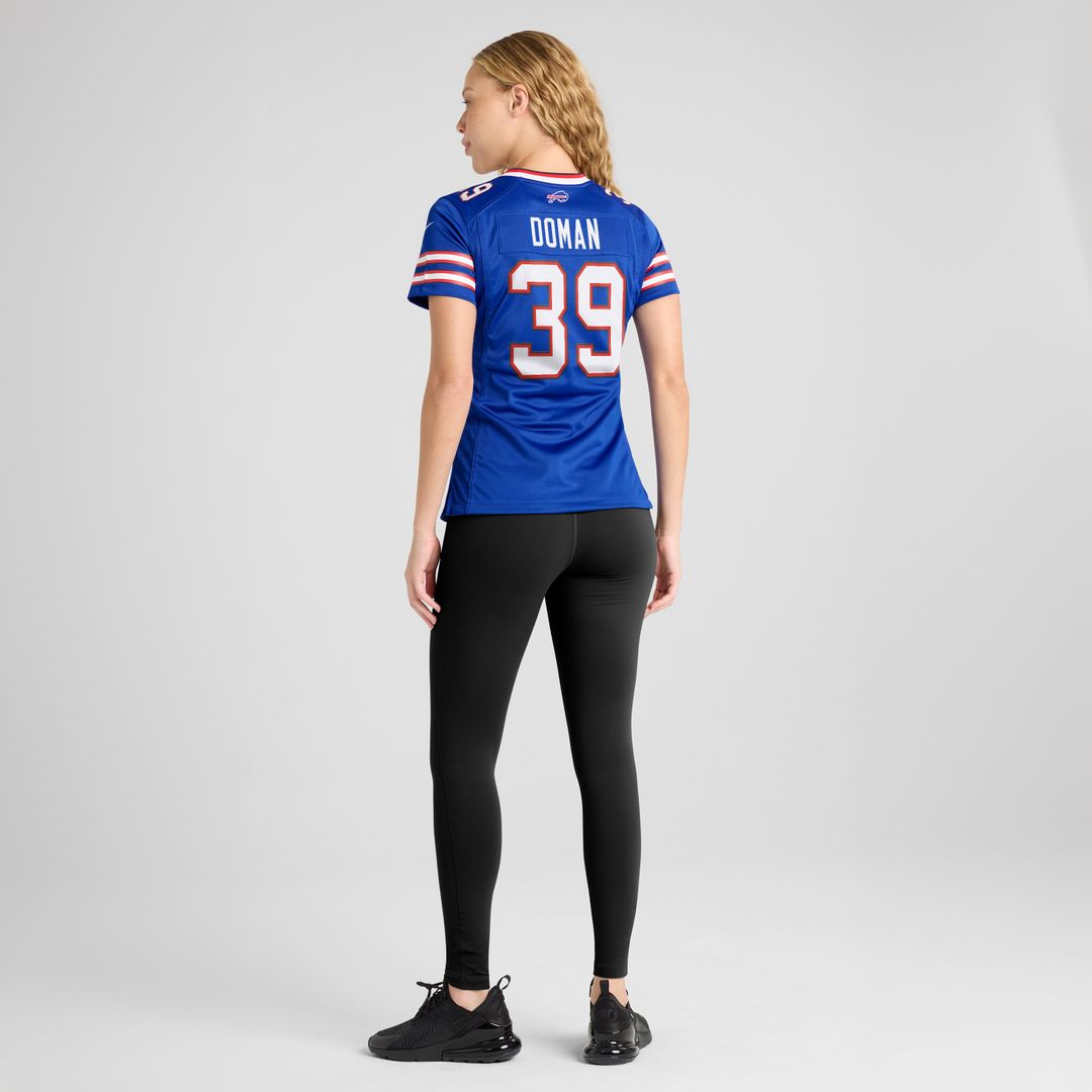 Tommy Doman Buffalo Bills Women's Team Game Jersey - Royal