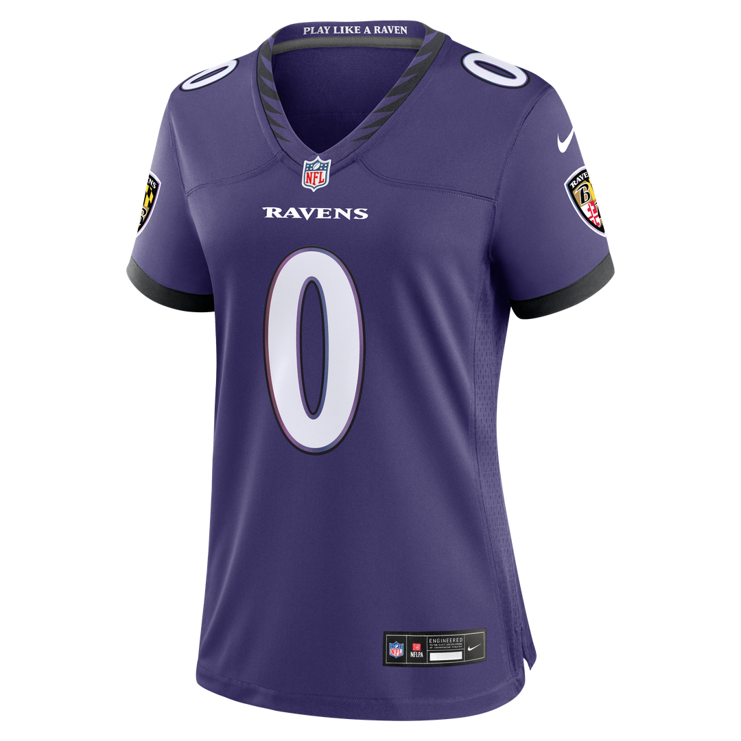 Roquan Smith Baltimore Ravens Women's Alternate Game Jersey - Black