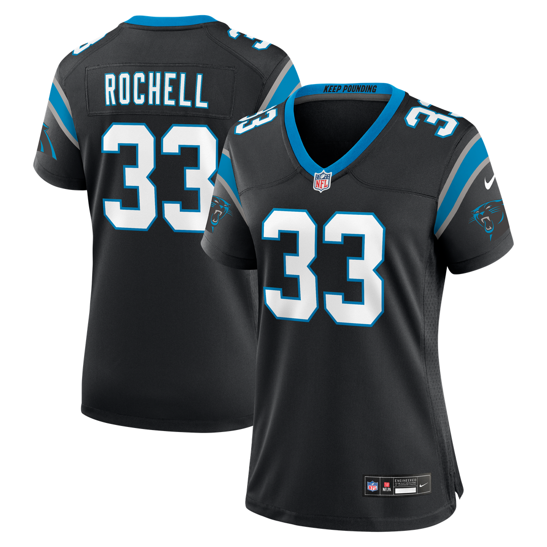 Robert Rochell Carolina Panthers Women's Team Game Jersey - Black