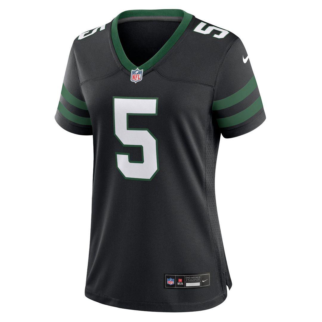 Garrett Wilson New York Jets Women's Game Jersey - Legacy White