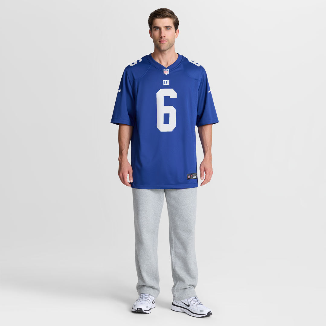Jaxson Dart New York Giants Alternate Century Red Game Jersey - Red