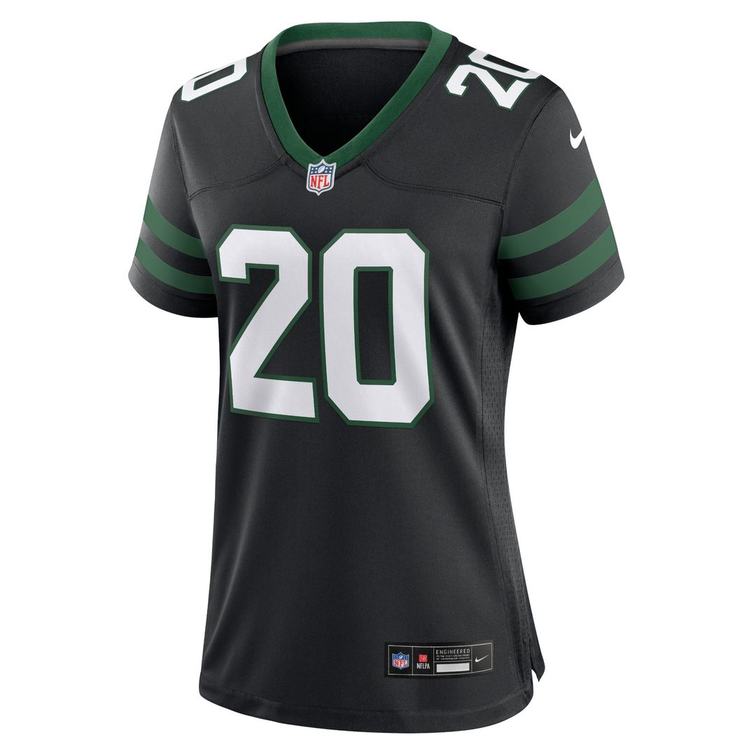 Breece Hall New York Jets Women's Game Jersey - Legacy Green