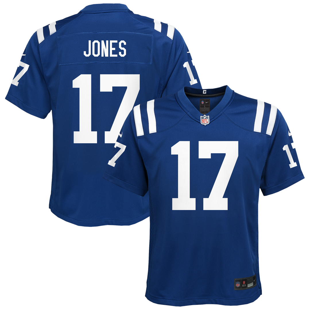 Daniel Jones Indianapolis Colts Youth Alternate 2 Game Jersey - Royal