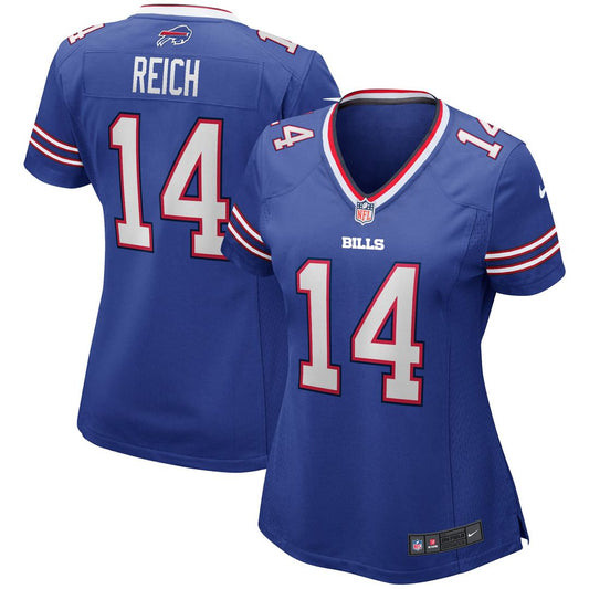 Frank Reich Buffalo Bills Women's Game Retired Player Jersey - Royal