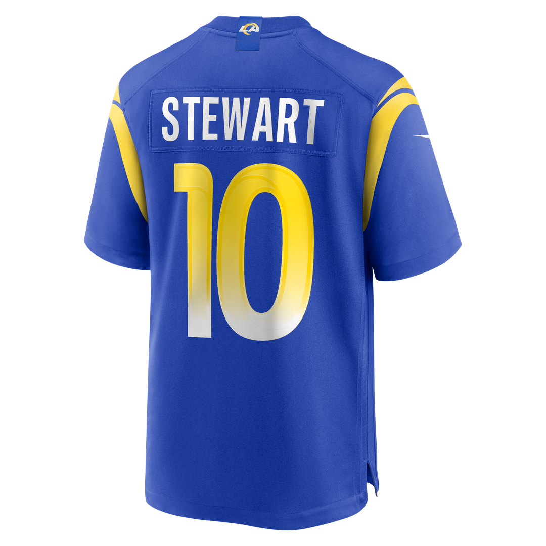 Josaiah Stewart Los Angeles Rams Team Game Jersey - Royal