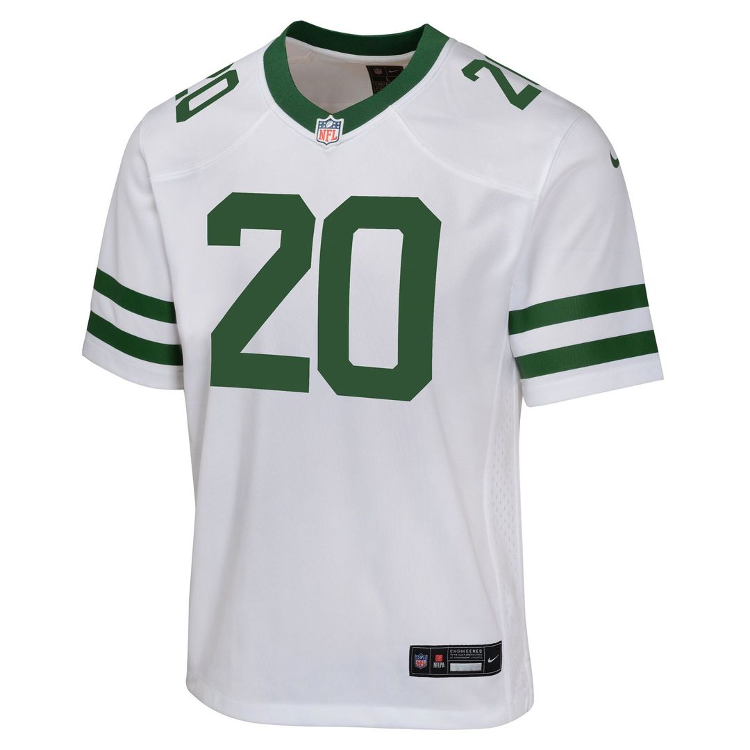 Breece Hall New York Jets Youth Game Jersey - Black