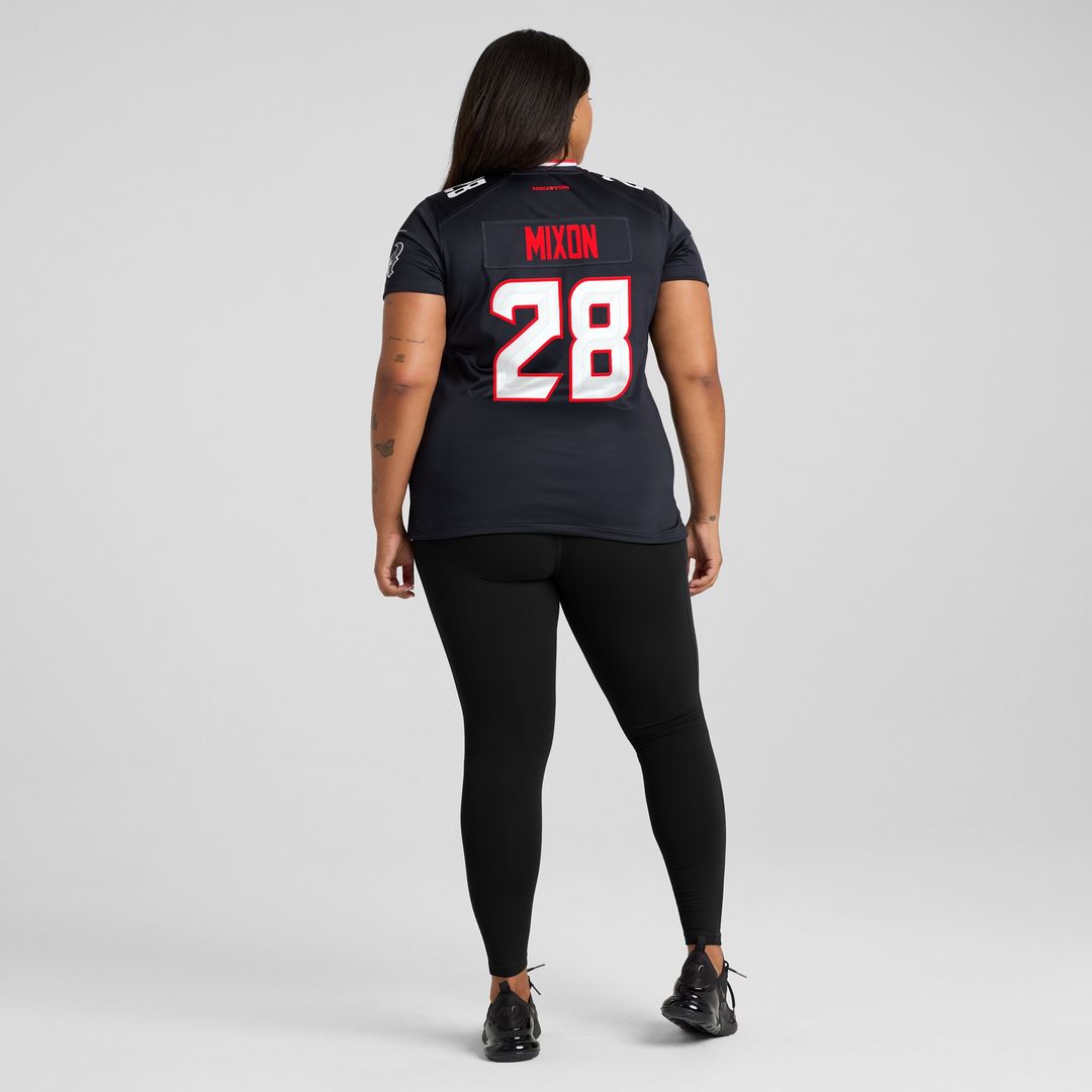 Joe Mixon Houston Texans Women's Game Jersey - Navy
