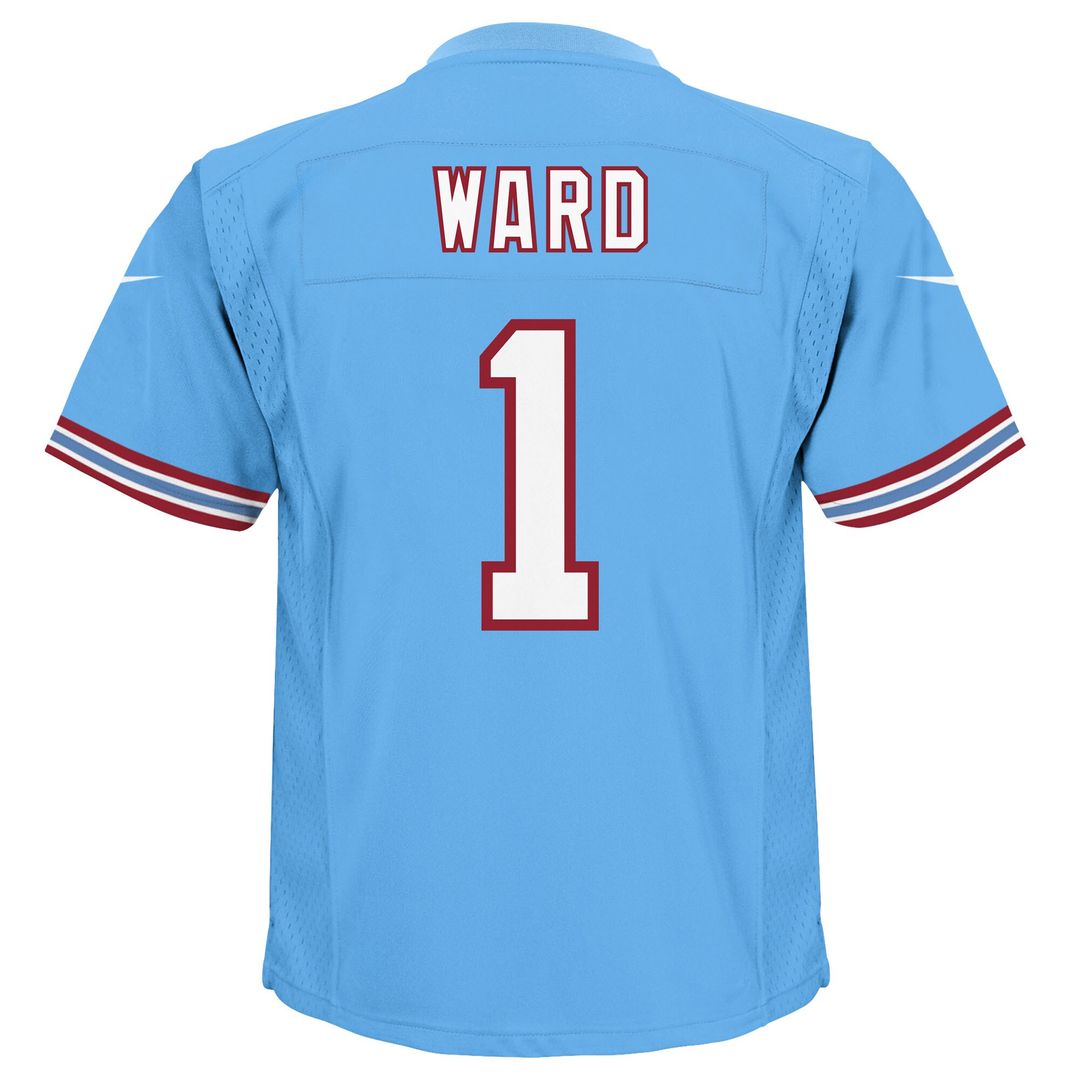 Cameron Ward Tennessee Titans Toddler Alternate 2 Game Jersey - Light Blue