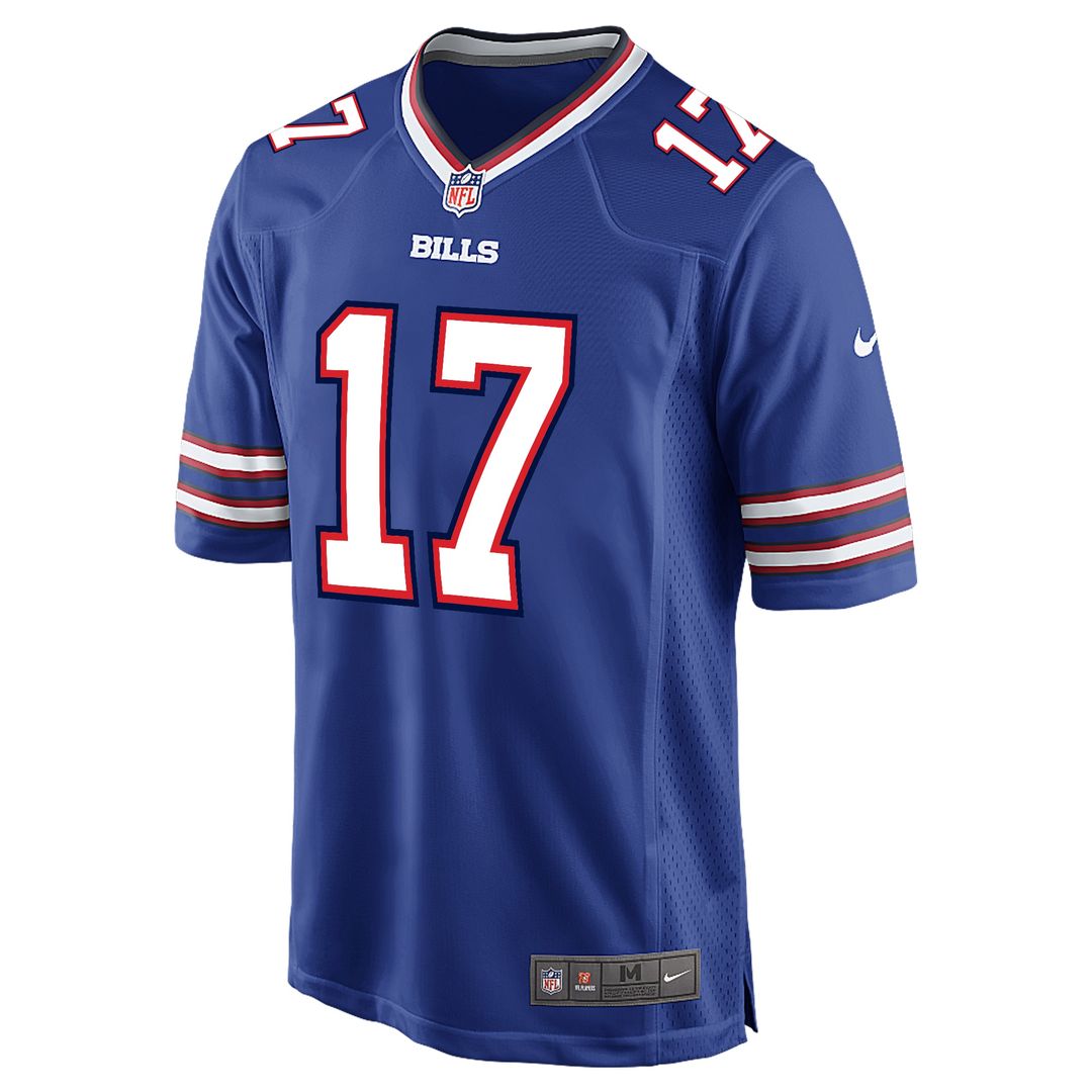 Josh Allen Buffalo Bills Youth Game Jersey - Red