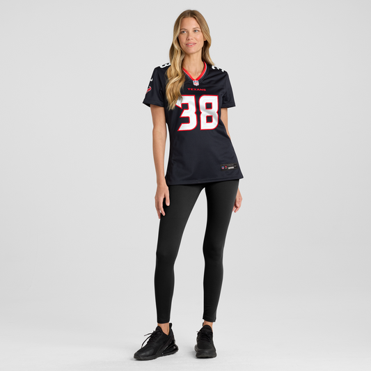 Kai Kroeger Houston Texans Women's Team Game Jersey - Navy