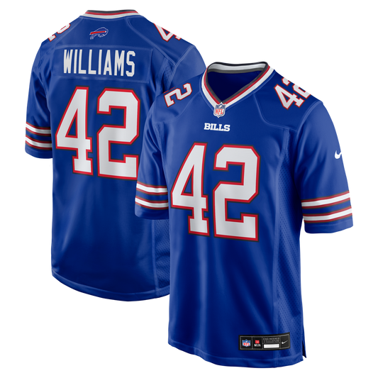 Dorian Williams Buffalo Bills Home Game Jersey - Royal