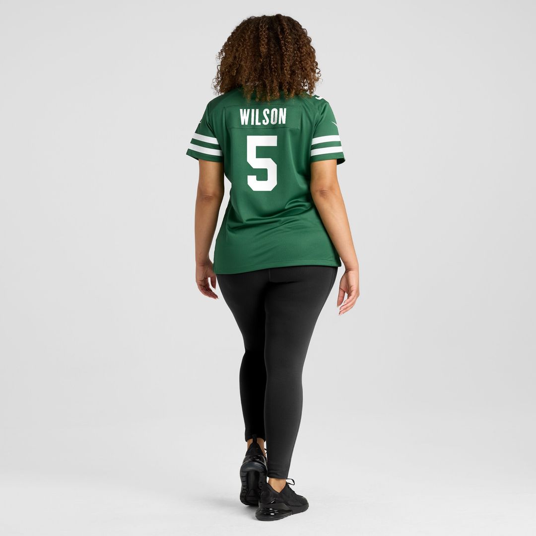Garrett Wilson New York Jets Women's Game Jersey - Legacy White