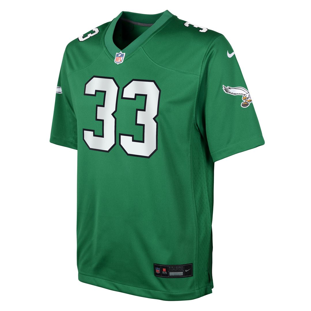 Cooper DeJean Philadelphia Eagles Youth Alternate Game Jersey - Kelly Green