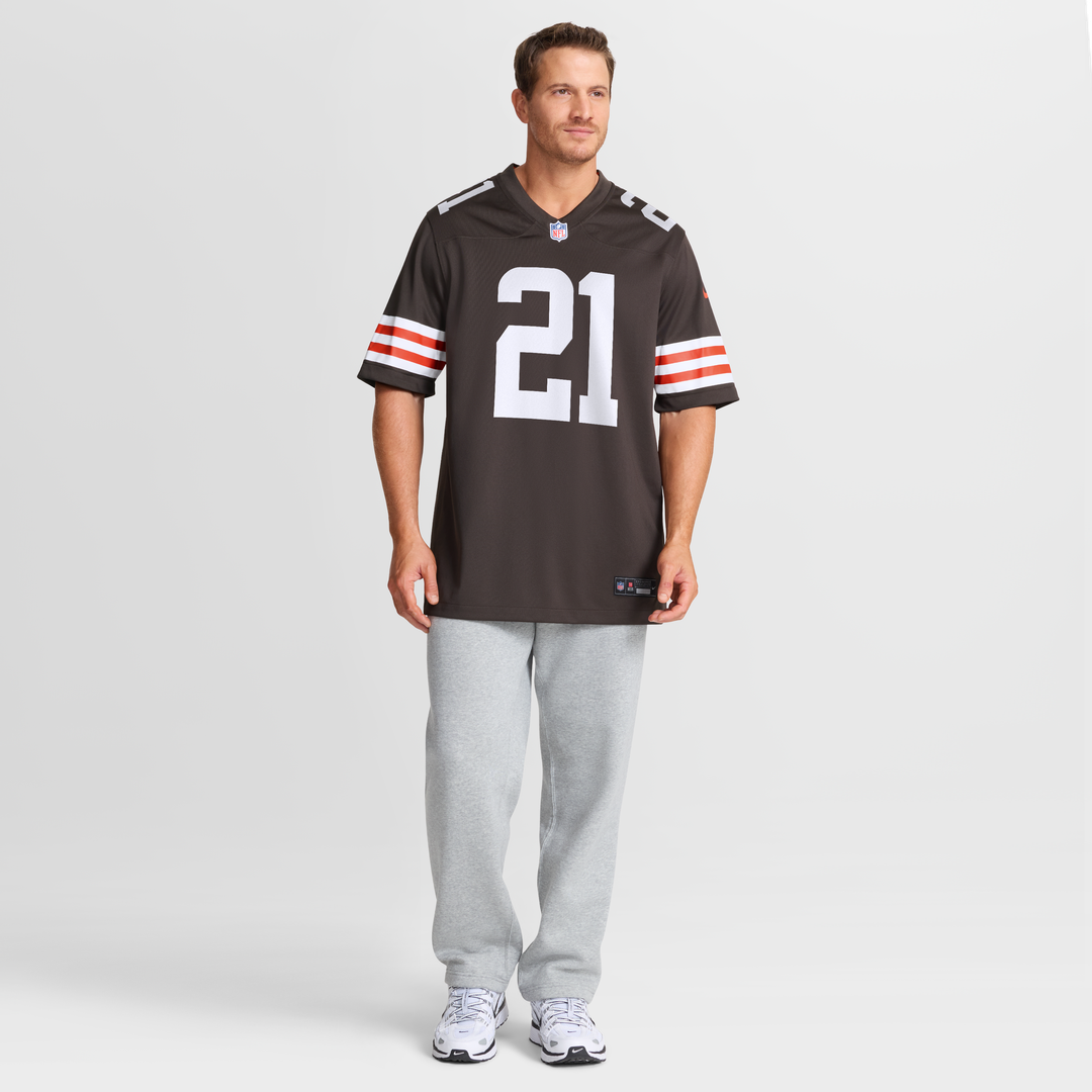 Denzel Ward Cleveland Browns Player Game Jersey - Brown