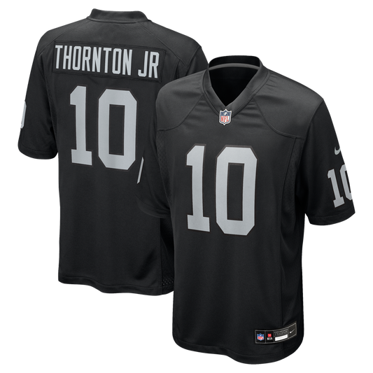 Dont'e Thornton Jr. Las Vegas Raiders Team Game Jersey - Black