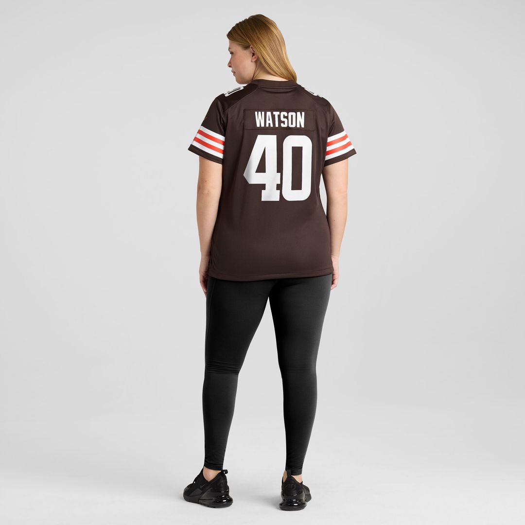 Nathaniel Watson Cleveland Browns Women's Game Jersey - Brown
