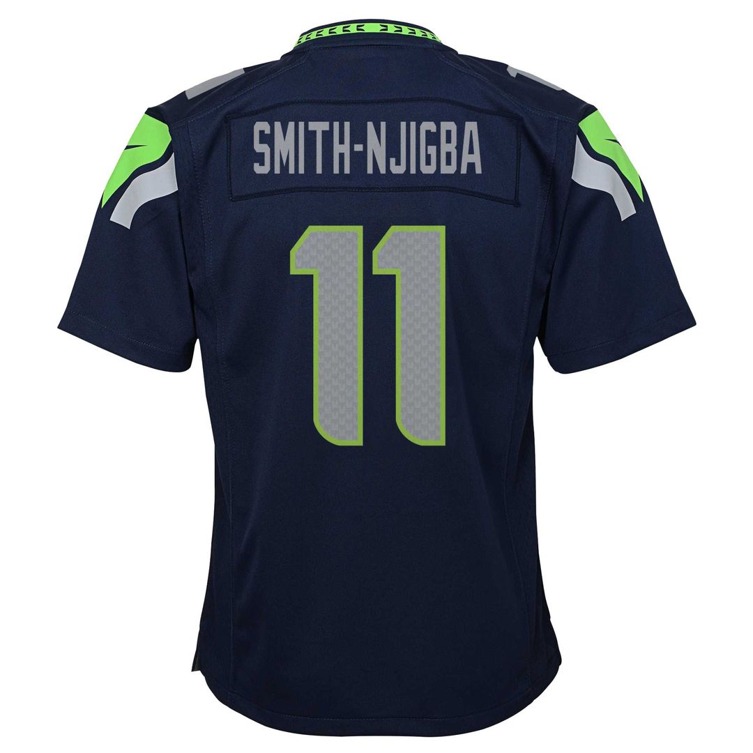 Jaxon Smith-Njigba Seattle Seahawks Youth Game Jersey - College Navy