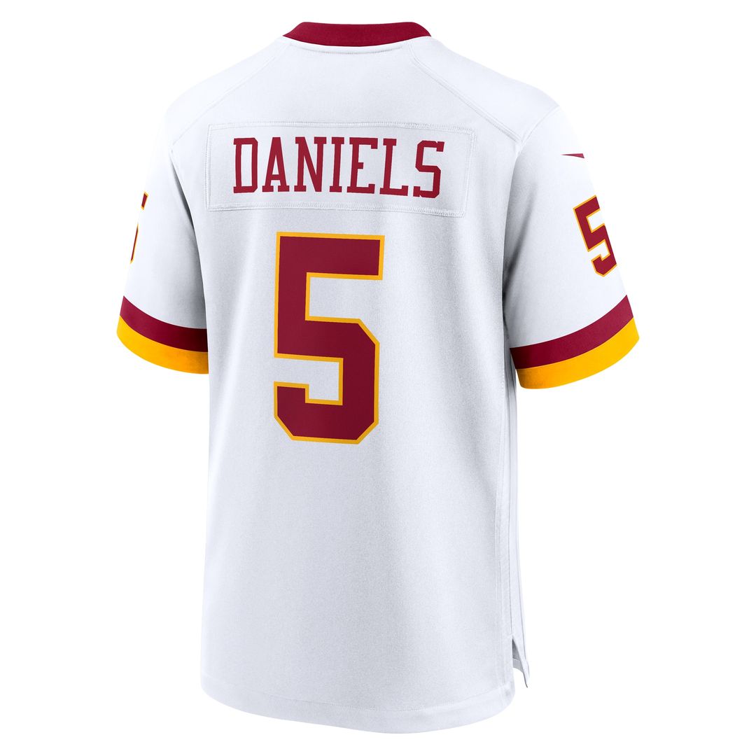 Hail Raiser Jayden Daniels Washington Commanders Alternate Game Jersey - Black