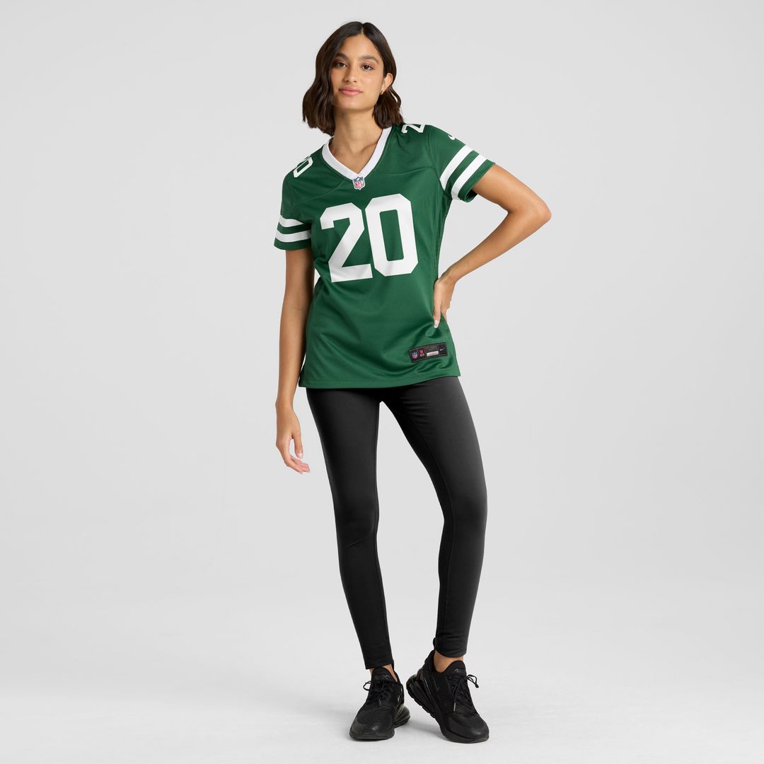 Breece Hall New York Jets Women's Game Jersey - Legacy Green