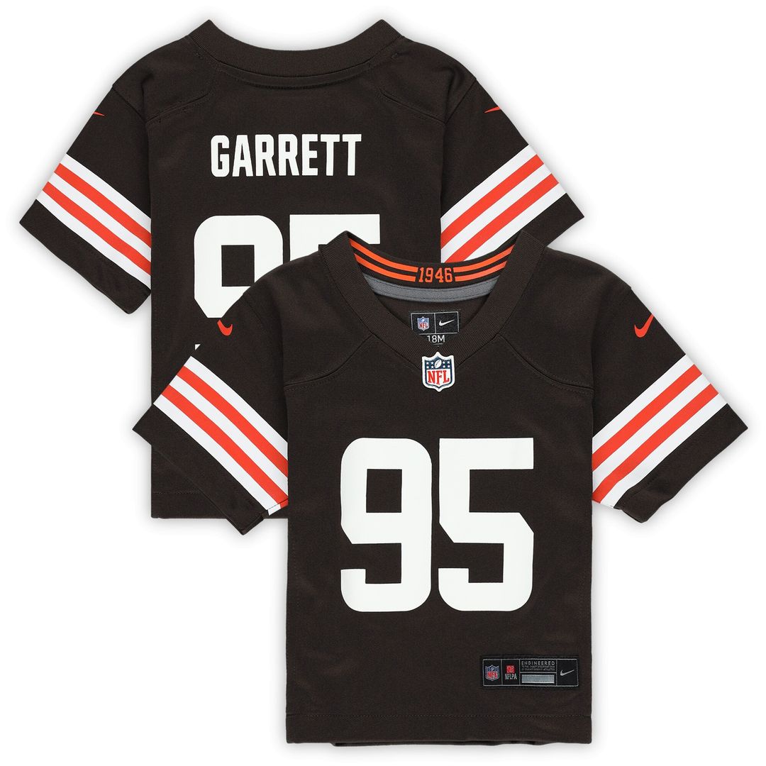 Myles Garrett Cleveland Browns Infant Team Player Game Jersey - Brown