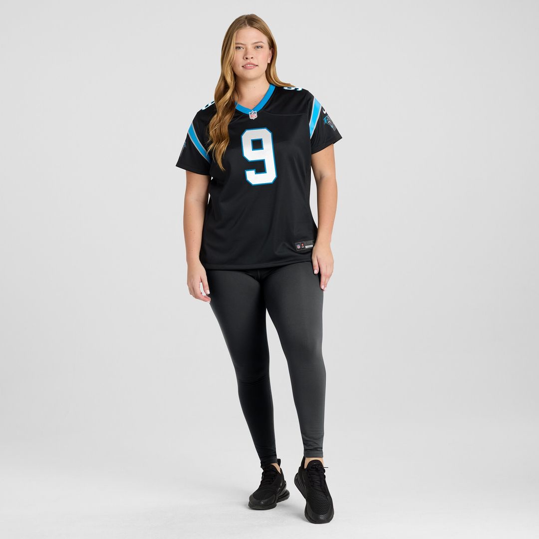Bryce Young Carolina Panthers Women's Team Game Jersey - Black