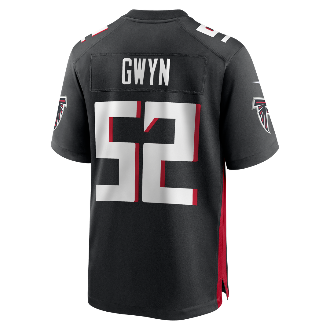 Jovaughn Gwyn Atlanta Falcons Team Game Jersey - Black