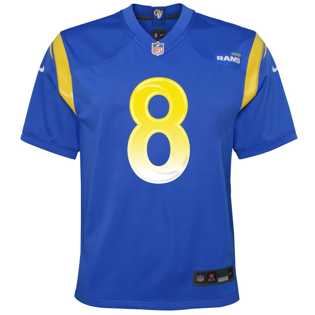 Jared Verse Los Angeles Rams Youth Game Jersey - White