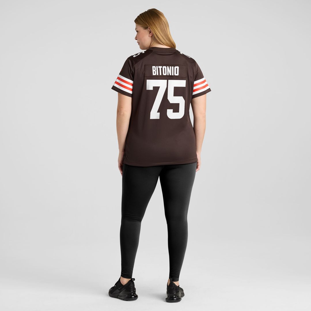 Joel Bitonio Cleveland Browns Women's Game Jersey - Brown