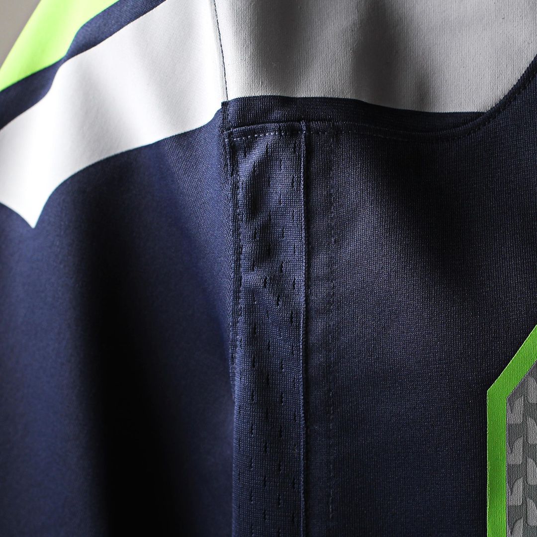 12th Fan Seattle Seahawks Youth Game Jersey - College Navy