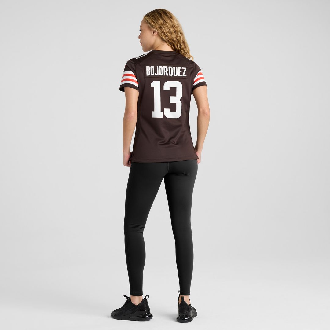 Corey Bojorquez Cleveland Browns Women's Game Jersey - Brown