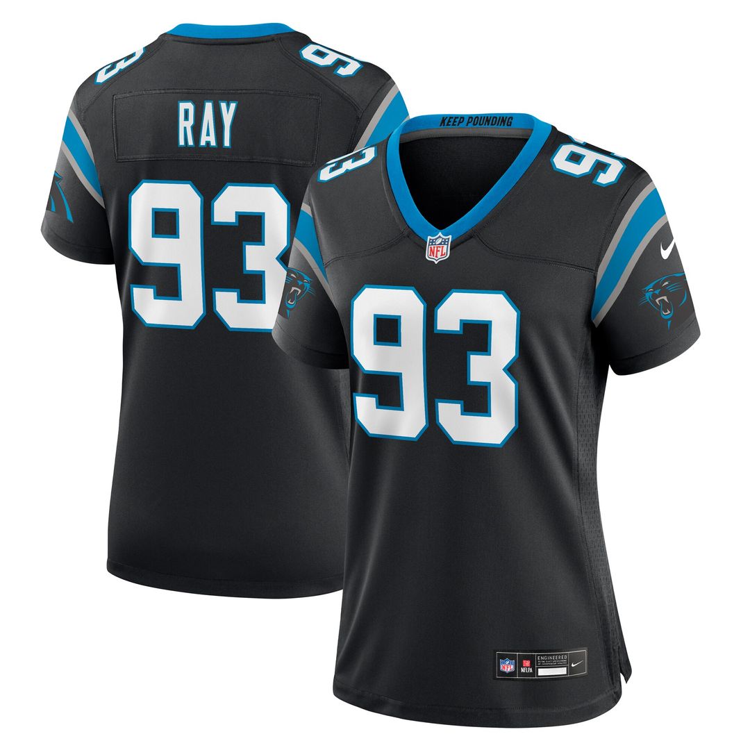 LaBryan Ray Carolina Panthers Women's Team Game Jersey - Black