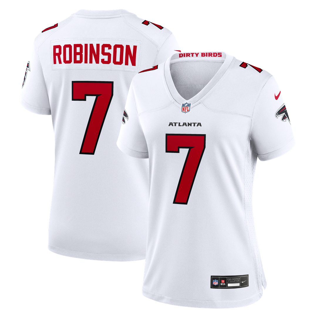 Bijan Robinson Atlanta Falcons Women's Game Jersey - White