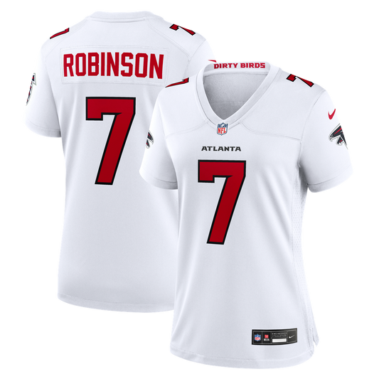 Bijan Robinson Atlanta Falcons Women's Game Jersey - White