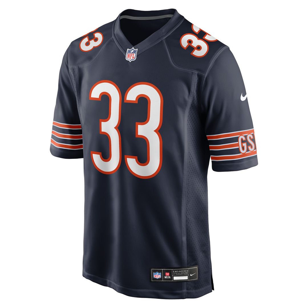 Jaylon Jones Chicago Bears Team Game Jersey - Navy