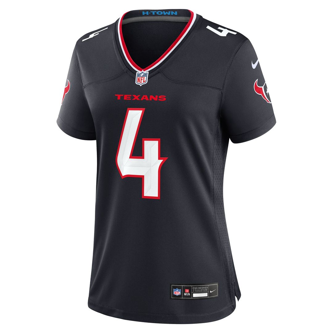 Kamari Lassiter Houston Texans Women's Team Game Jersey - Navy