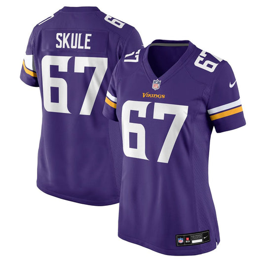 Justin Skule Minnesota Vikings Women's Team Game Jersey - Purple