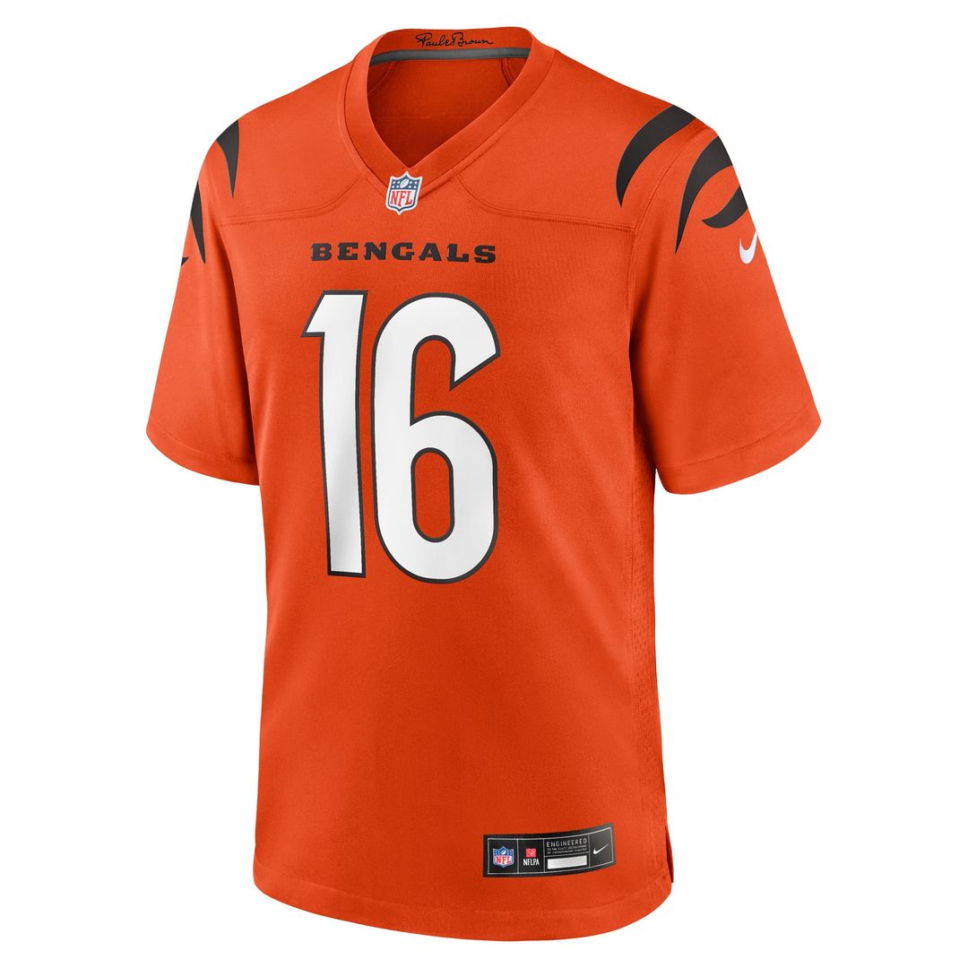Joe Flacco Cincinnati Bengals Game Jersey - White