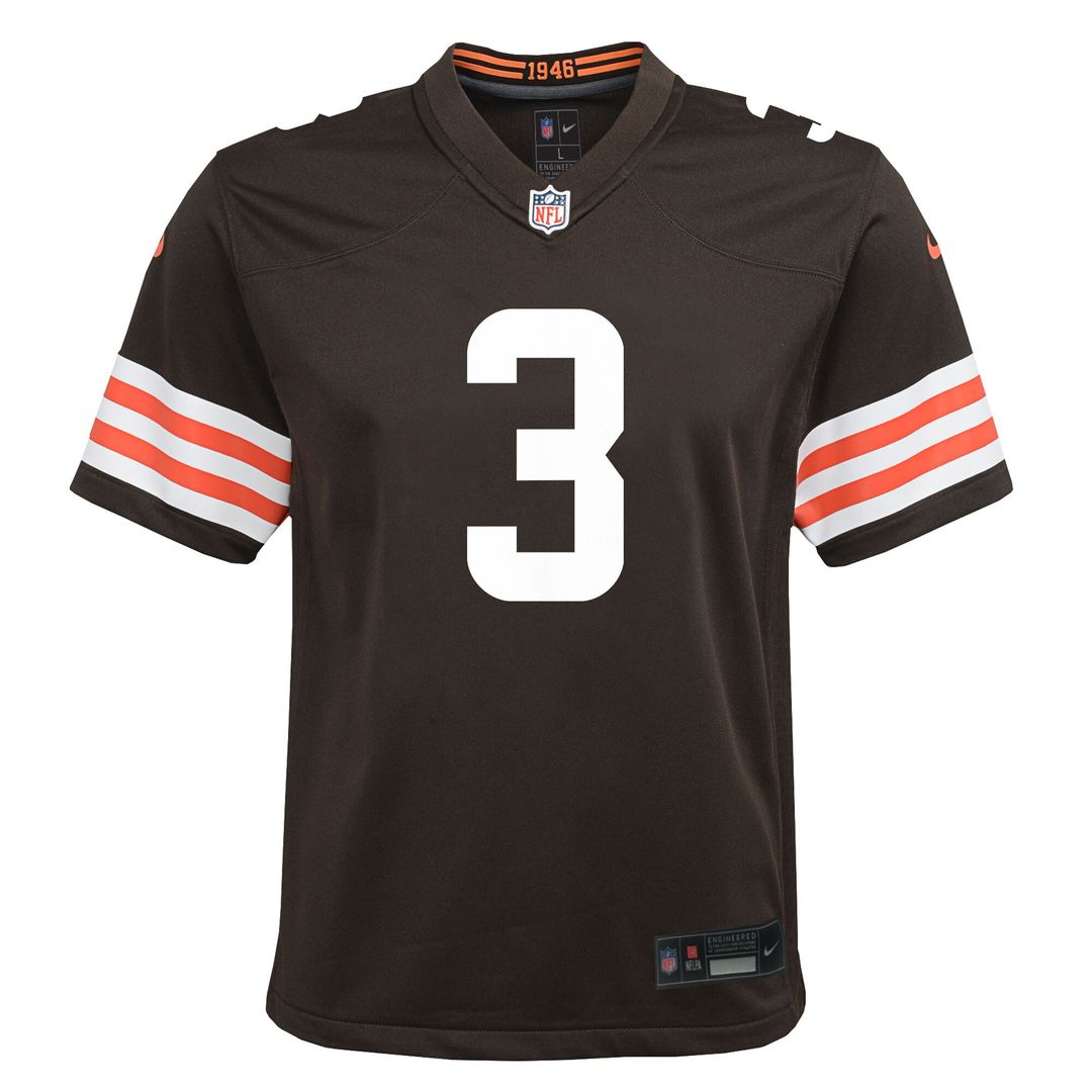 Jerry Jeudy Cleveland Browns Youth Team Game Jersey - Brown