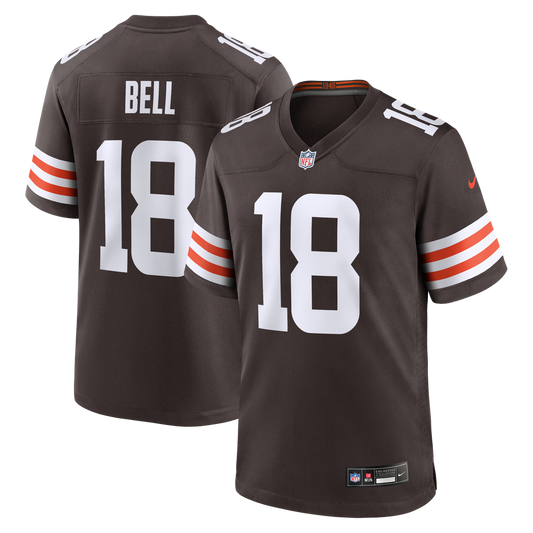 David Bell Cleveland Browns Game Jersey - Brown