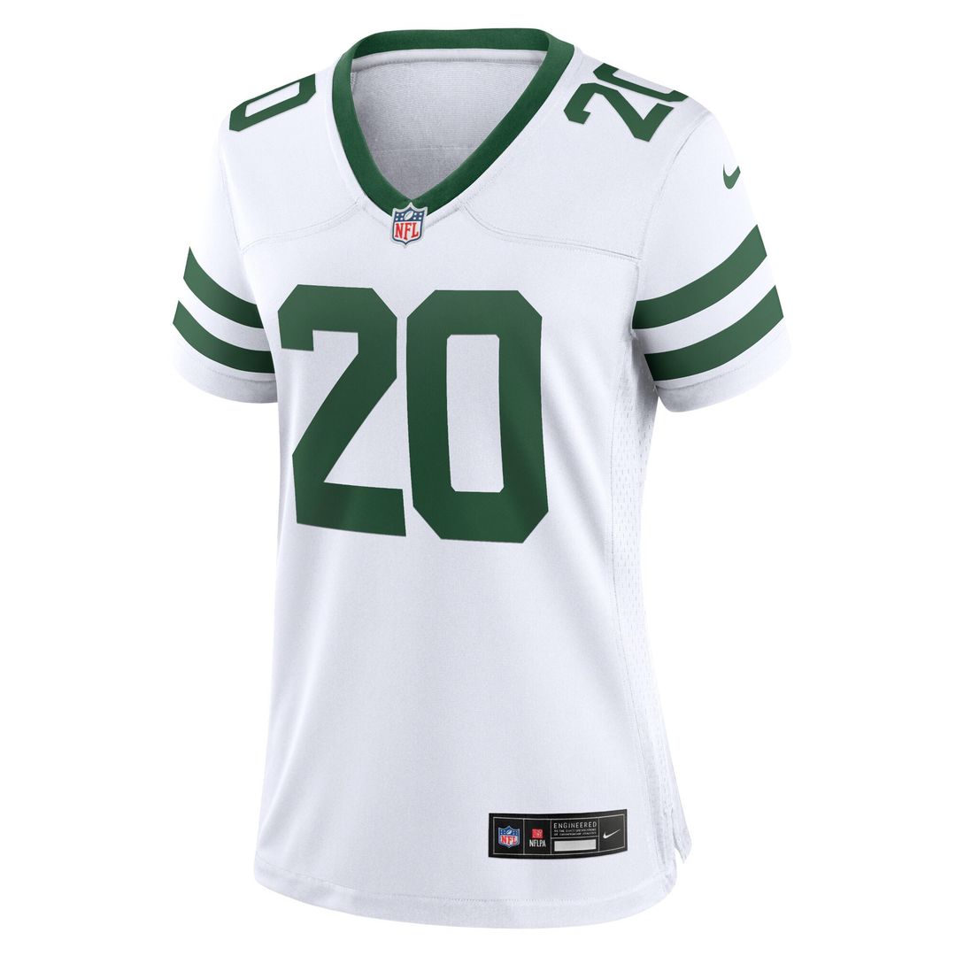 Breece Hall New York Jets Women's Game Jersey - Legacy Green