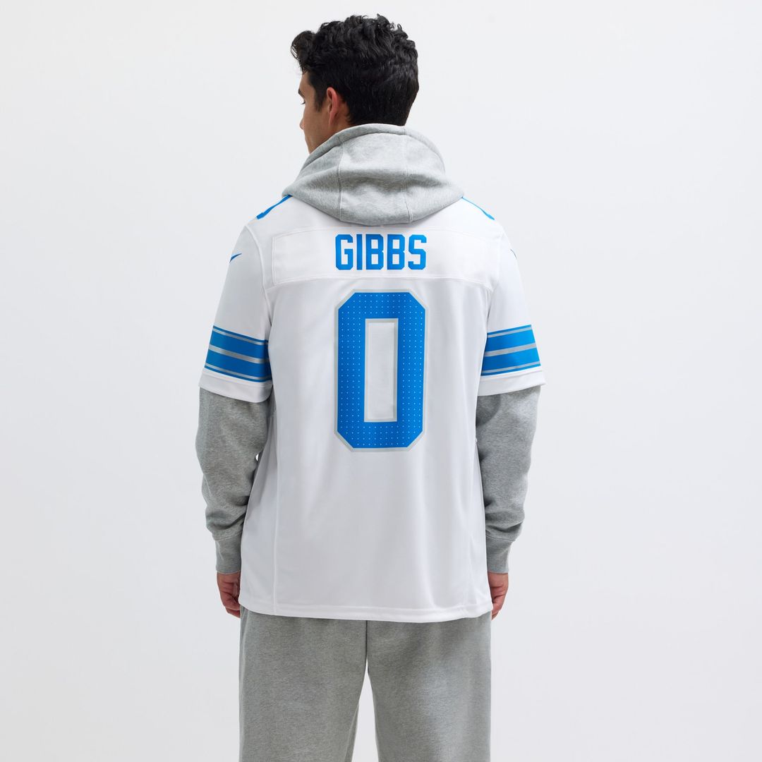 Jahmyr Gibbs Detroit Lions 2nd Alternate Vapor F.U.S.E. Limited Jersey - Black