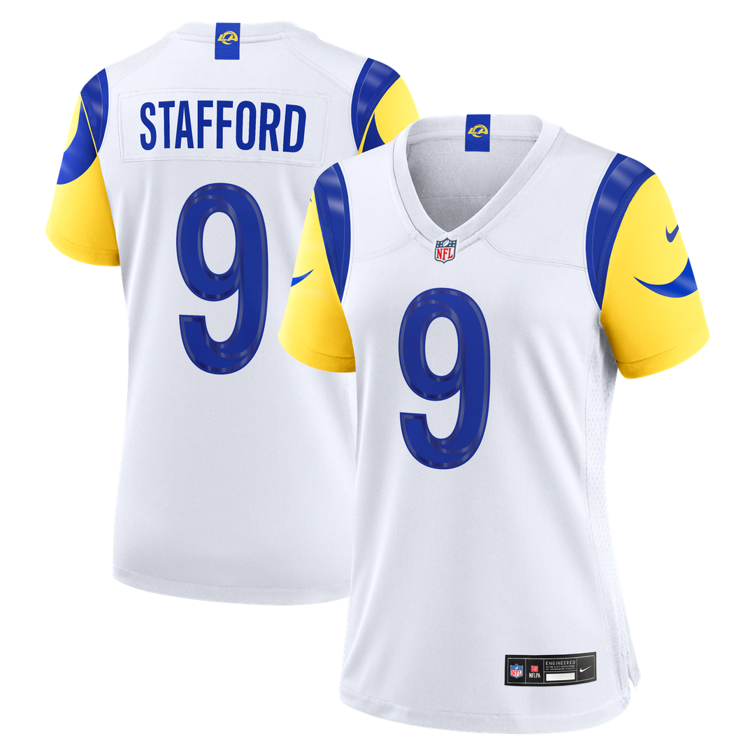 Matthew Stafford Los Angeles Rams Women's Game Jersey - White