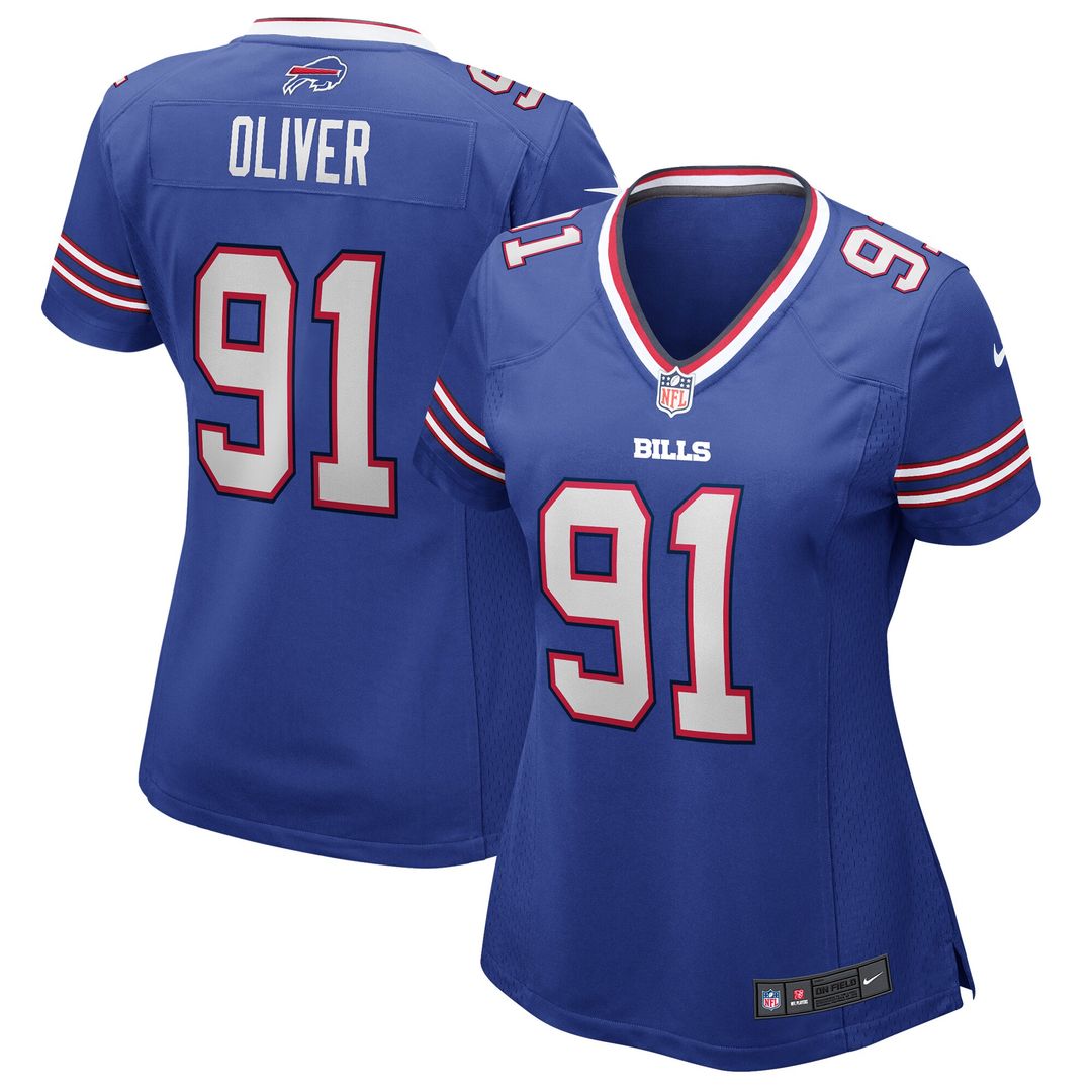 Ed Oliver Buffalo Bills Women's Game Jersey - Royal